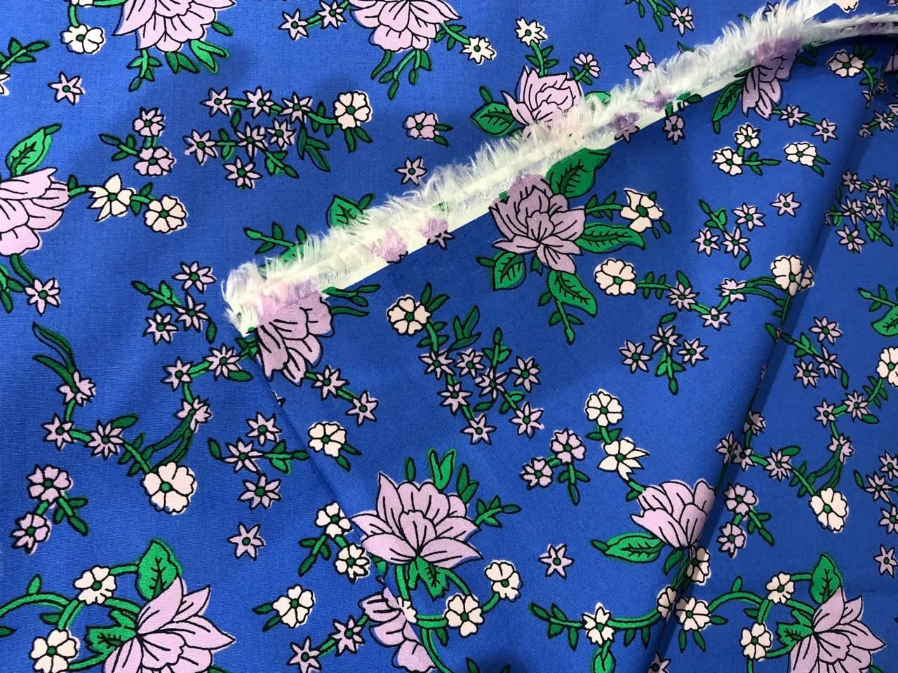 100% Cotton Poplin PRINT   58" wide RETRO BEACH available in 4 different prints pink ,orange, blue ,yellow ,green waves / black jungle with pink and blue parrots and flowers / blue with lavender pink flowers and black and white floral