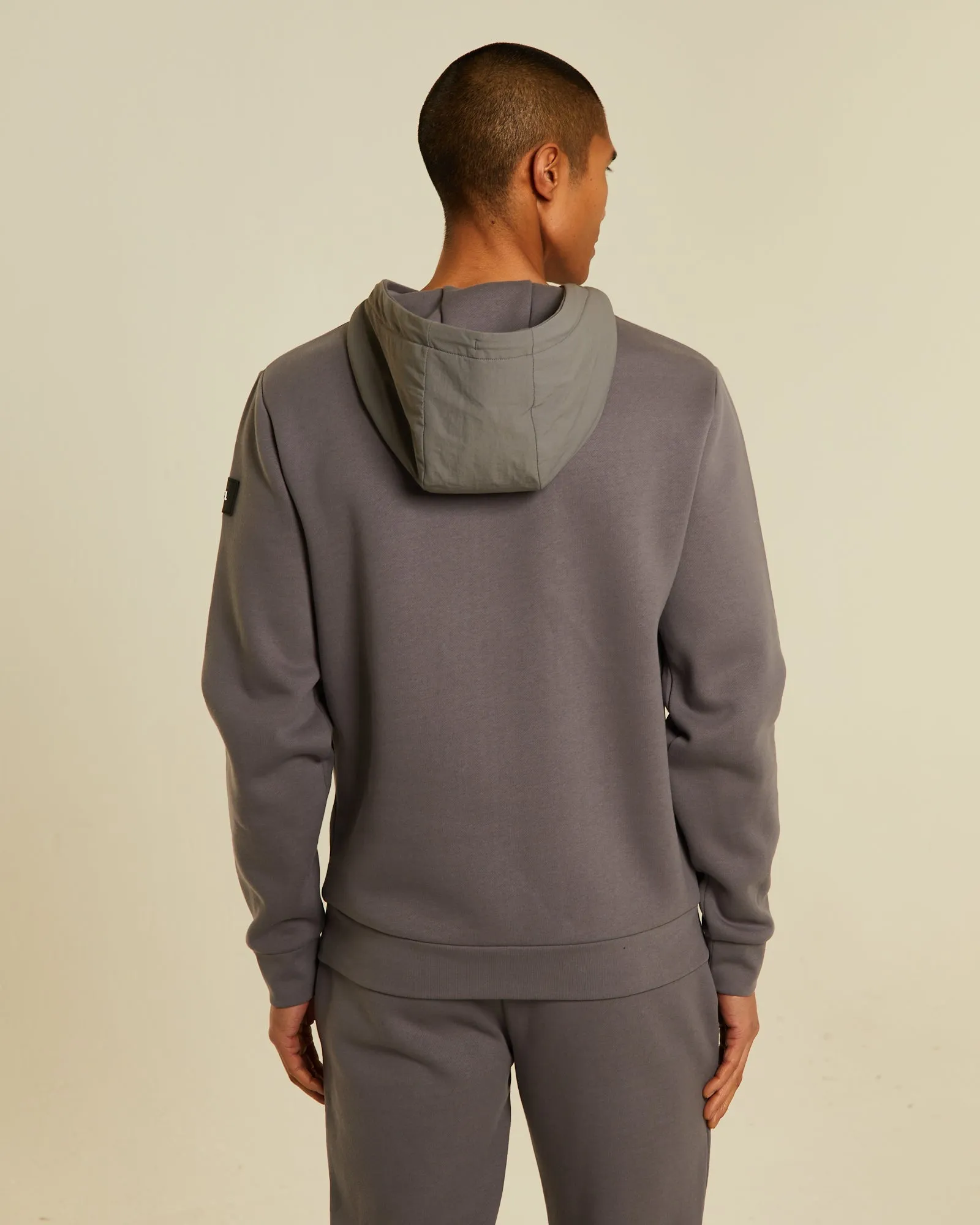 Abraham Half Zip Concrete