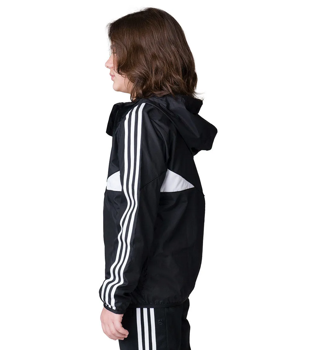 Adidas Junior Colorado Windbreaker Big Kids Jackets Black/White