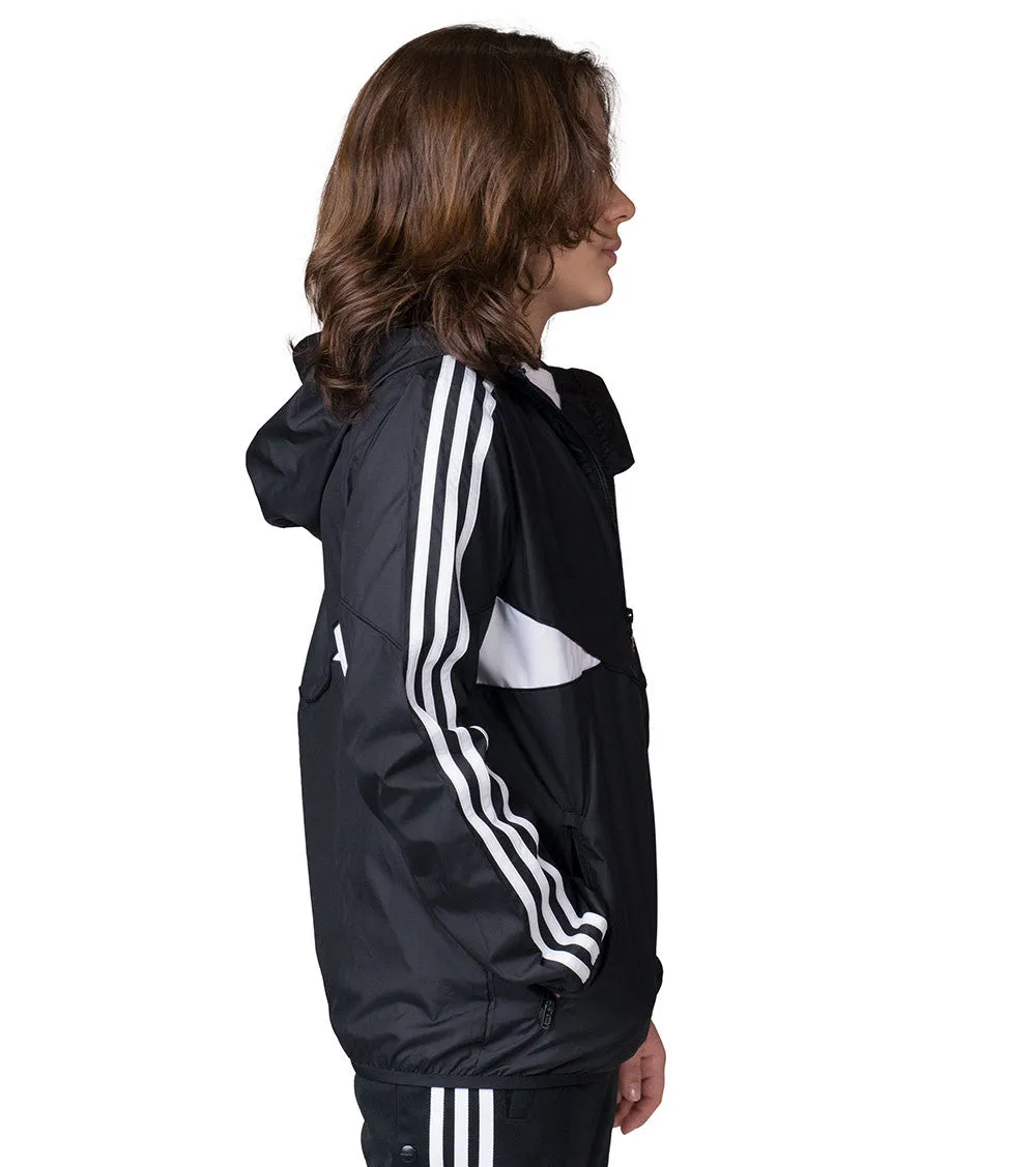 Adidas Junior Colorado Windbreaker Big Kids Jackets Black/White