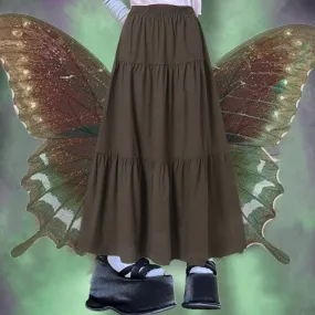 Aesthetic Fairycore Vintage Pleated Skirt