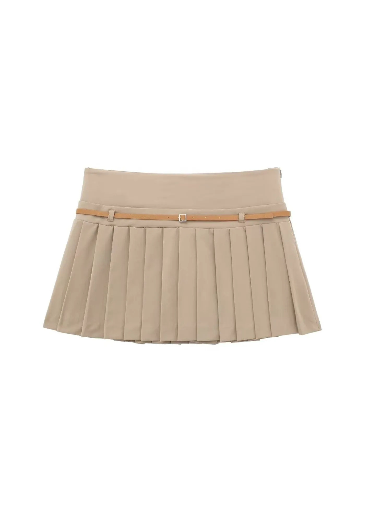 Alaila Pleated Mini Skirt