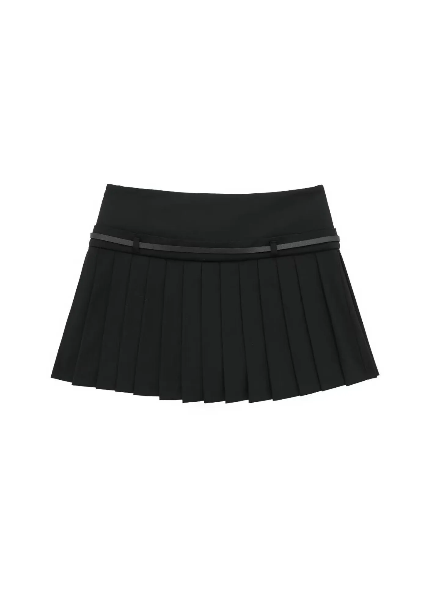 Alaila Pleated Mini Skirt