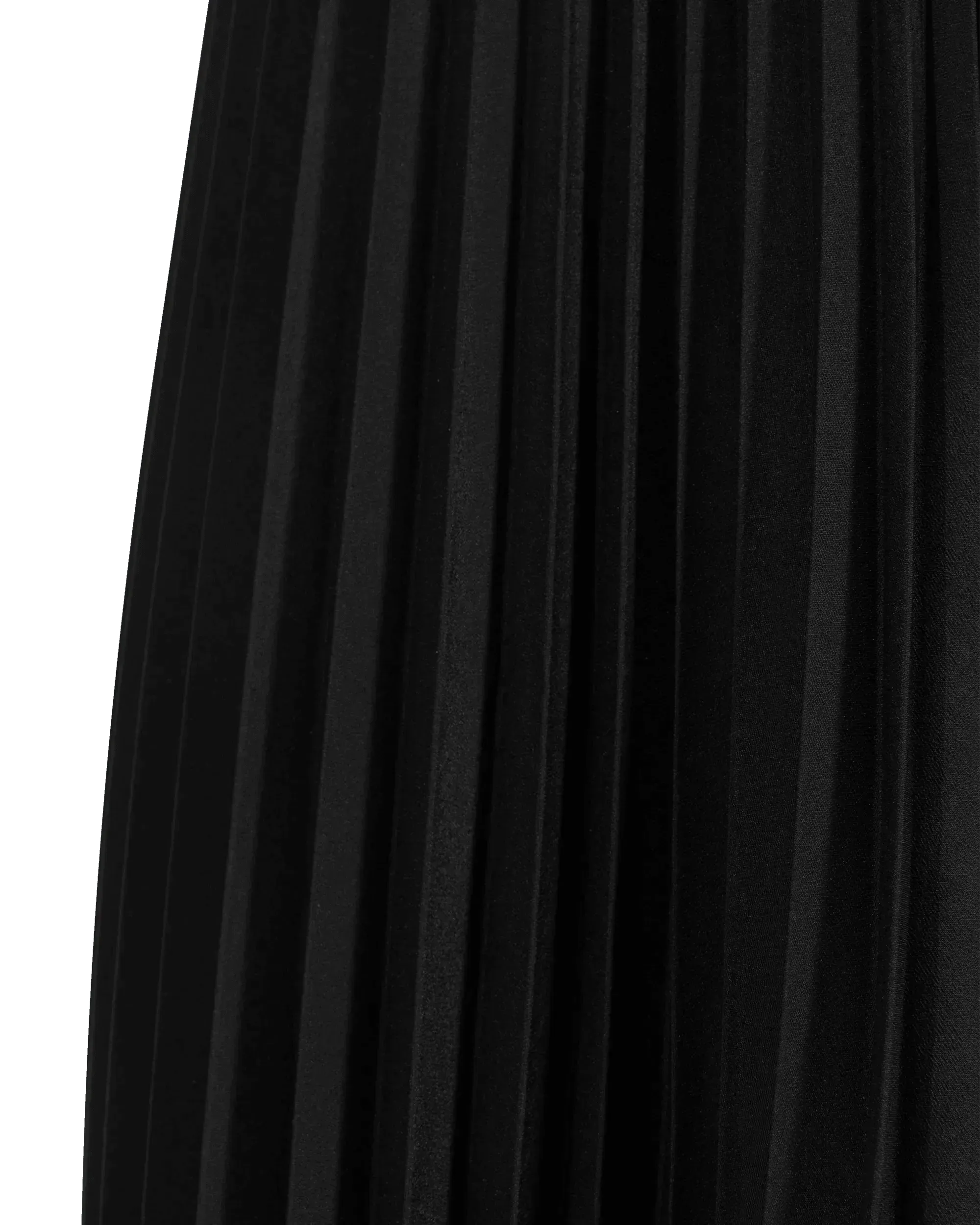 Asymmetric Pleated Skirt