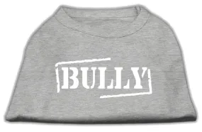 Bully Screen Printed Shirt  Grey XS (8)