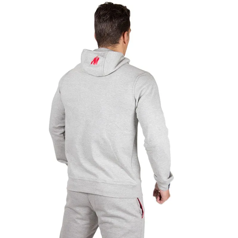 Classic Zipped Hoodie - Gray