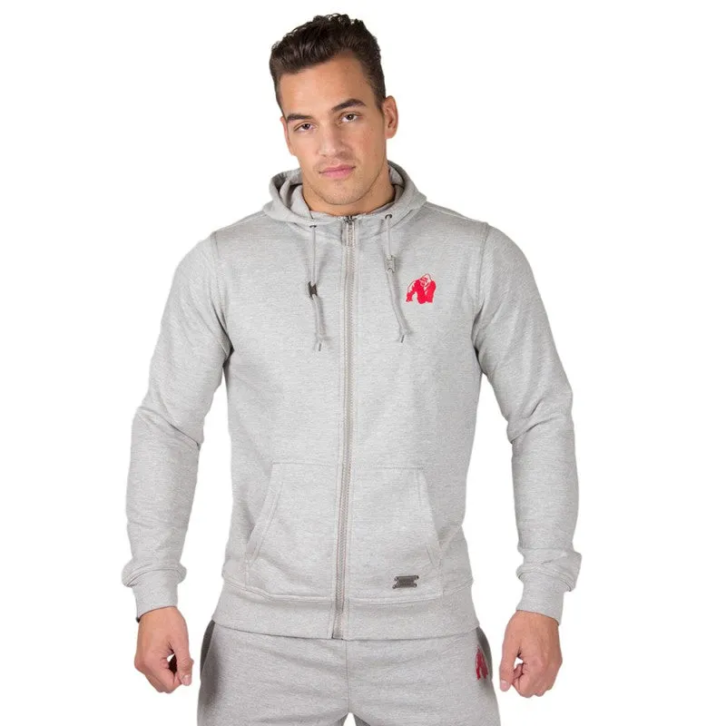 Classic Zipped Hoodie - Gray