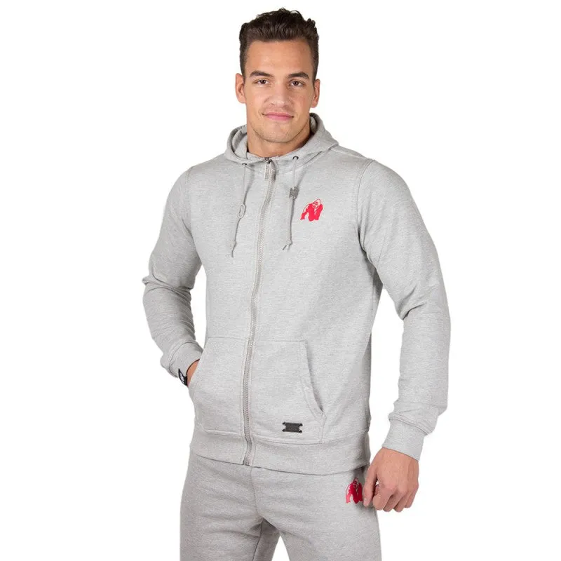 Classic Zipped Hoodie - Gray