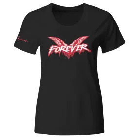 Cock Sparrer - Forever - Red & White on Black - T-Shirt - Fitted