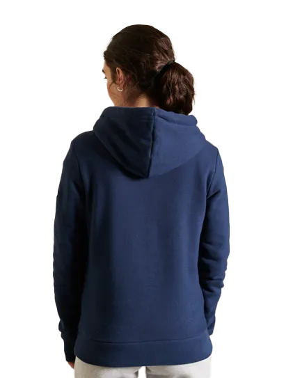 Core Logo Hoodie in Navy