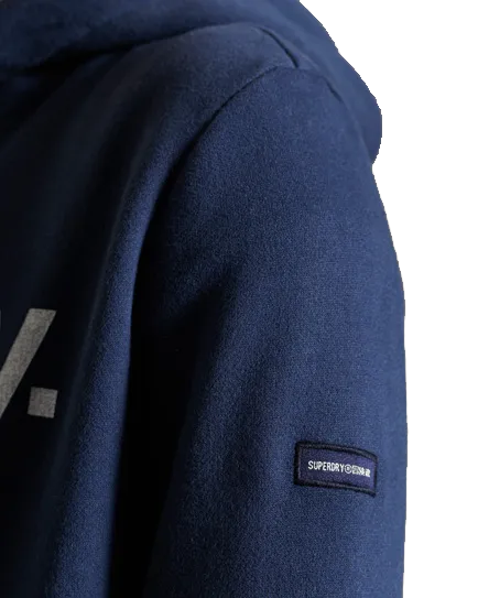 Core Logo Hoodie in Navy