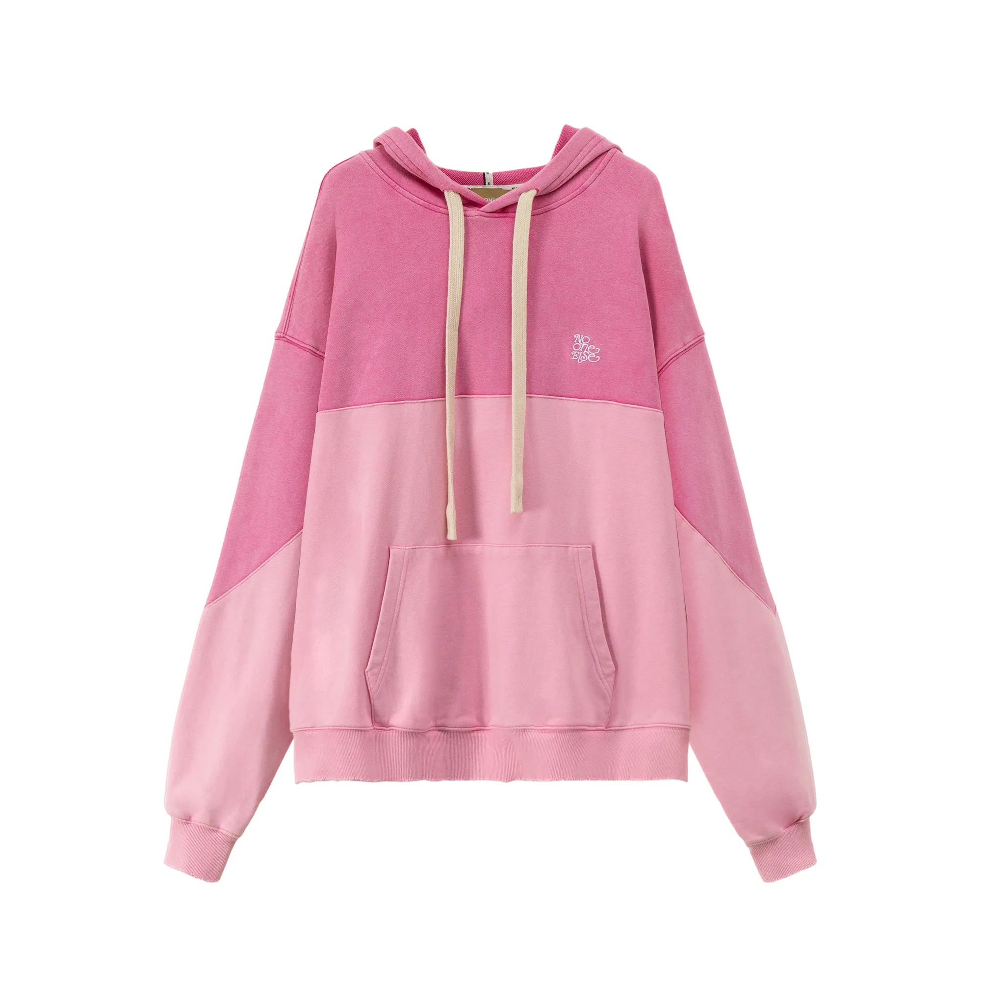 Cotton Color Loose Fit Hoodie