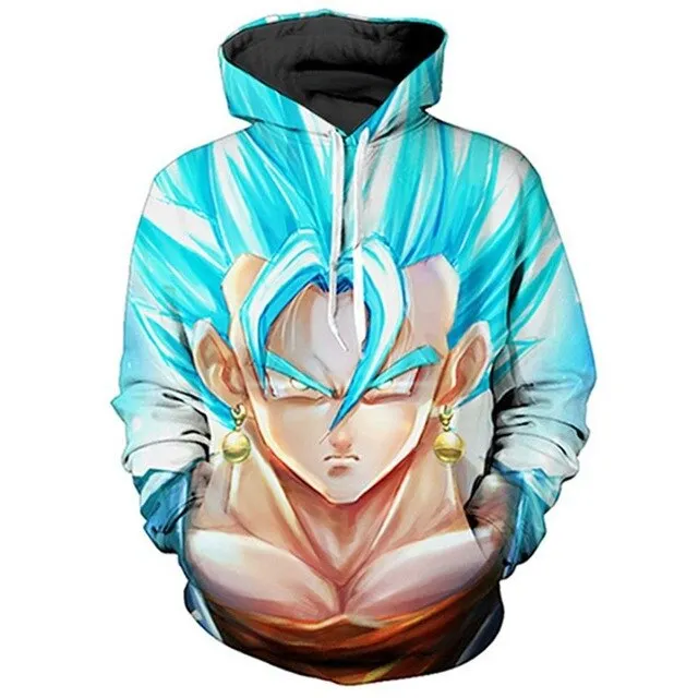 Dragon Ball Z Goku 3D Hoodies Anime Hoodie Unisex 3D Print Fashion Streetwear Hip Hop Punk Hoodies Harajuku Hooded Plus Size