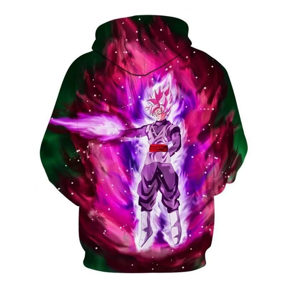 Dragon Ball Z Goku 3D Hoodies Anime Hoodie Unisex 3D Print Fashion Streetwear Hip Hop Punk Hoodies Harajuku Hooded Plus Size