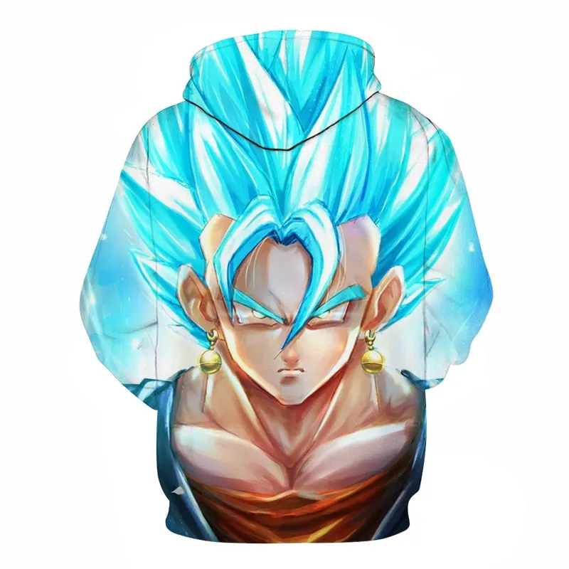 Dragon Ball Z Goku 3D Hoodies Anime Hoodie Unisex 3D Print Fashion Streetwear Hip Hop Punk Hoodies Harajuku Hooded Plus Size