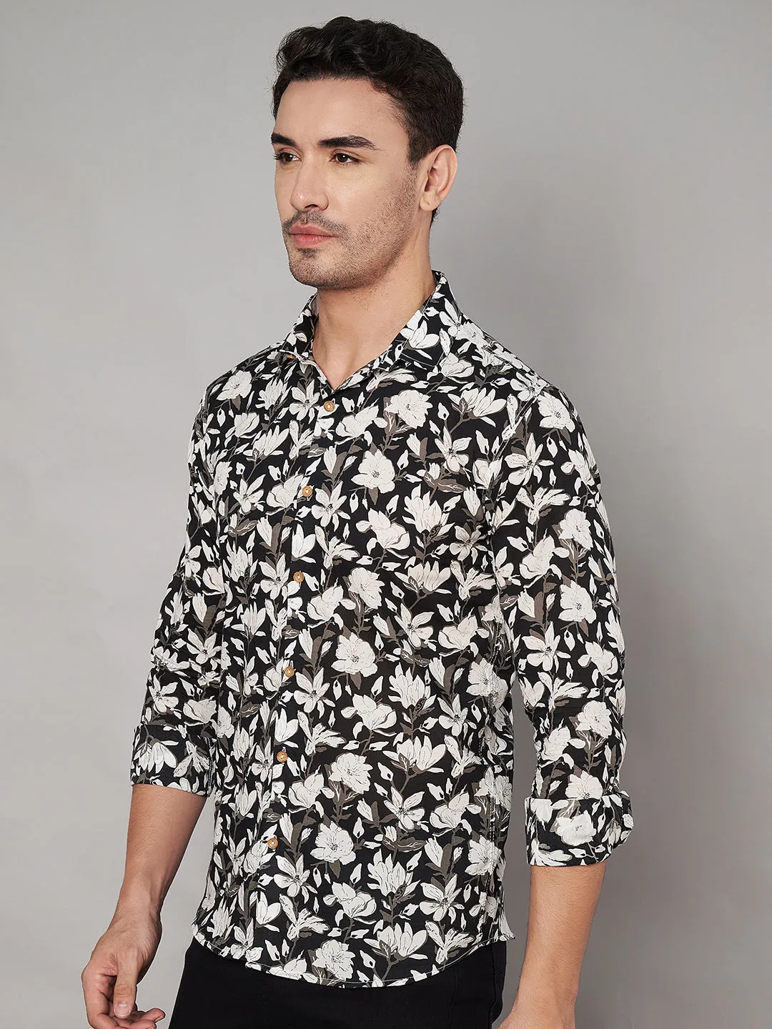 Handcrafted Jaipuri Cotton Printed Shirt for Men