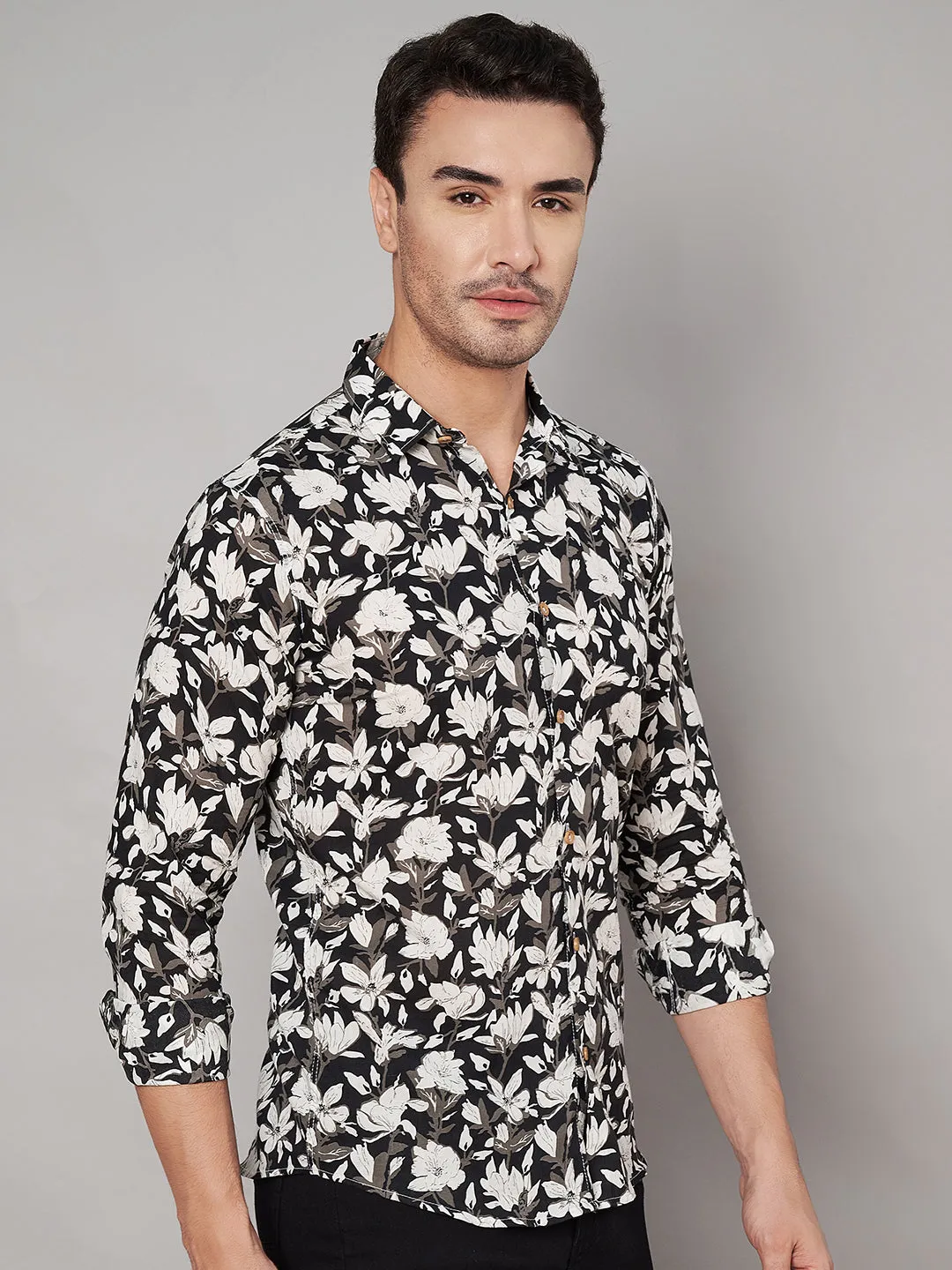 Handcrafted Jaipuri Cotton Printed Shirt for Men