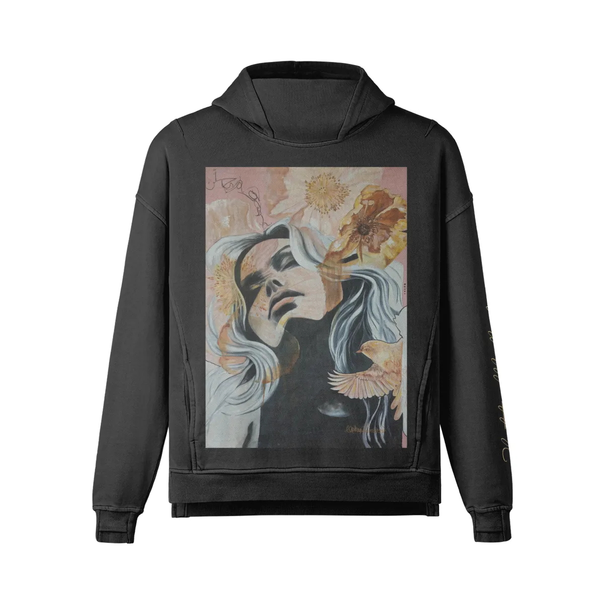 Hoodies (Libertad) oversizet turtleneck