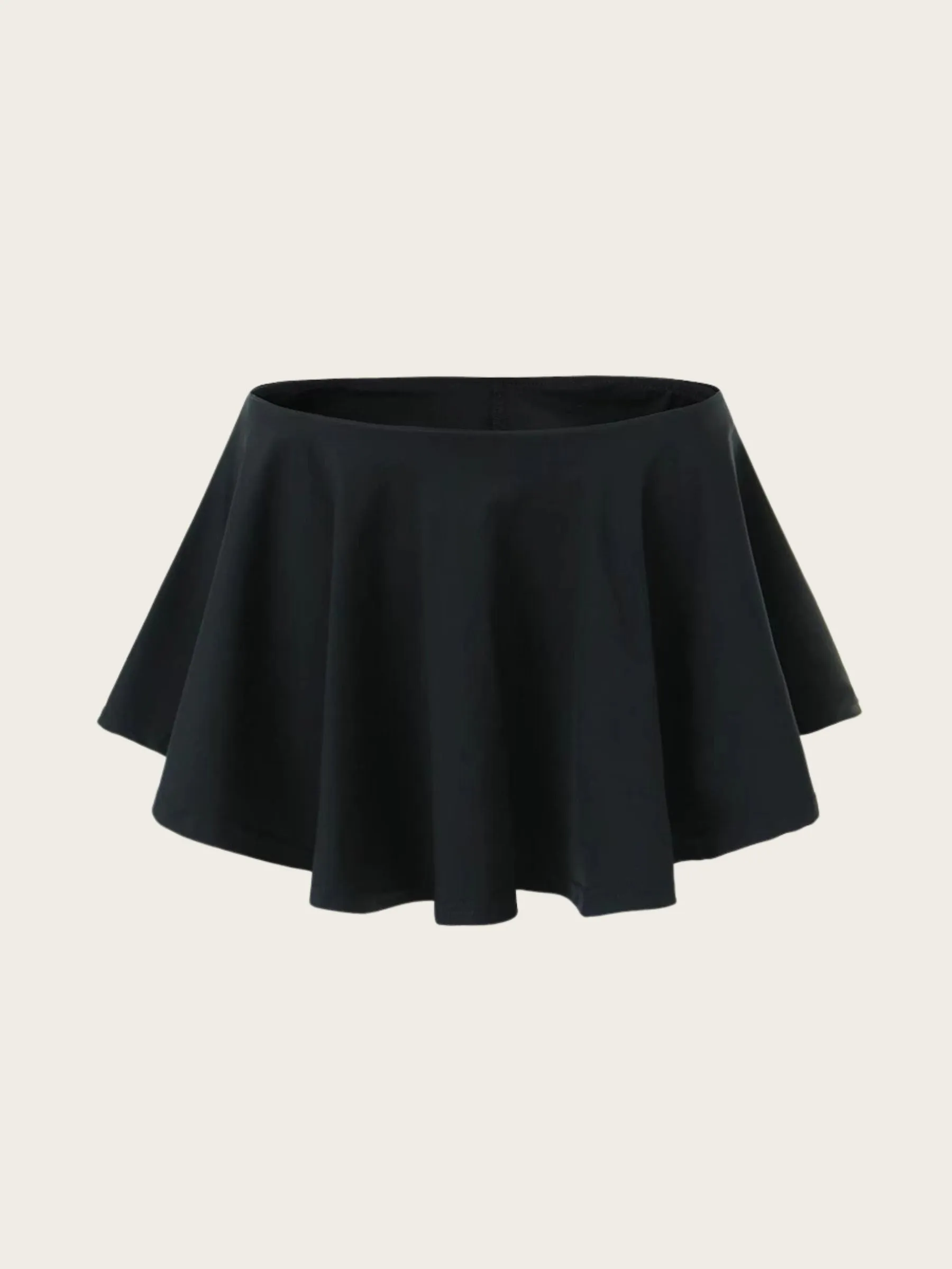 Josie Flared Mini Shorts Skirt