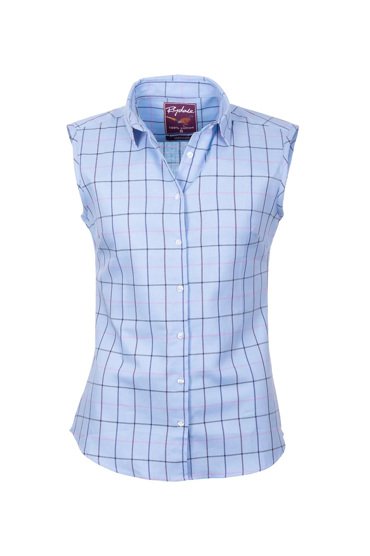 Ladies Hannah Sleeveless Country Shirt - Kate Tweed