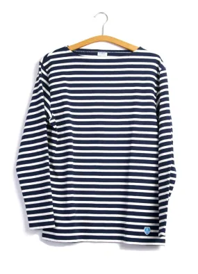 MARINE NATIONALE | Striped T-shirt | Marine Ecru