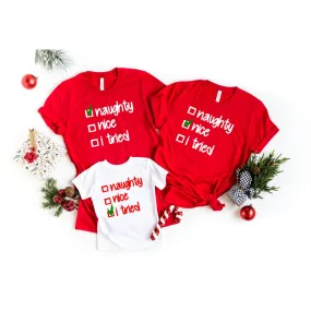 Matching Holiday Family Tees, Funny Family Christmas Shirts, Matching Family Christmas Shirts