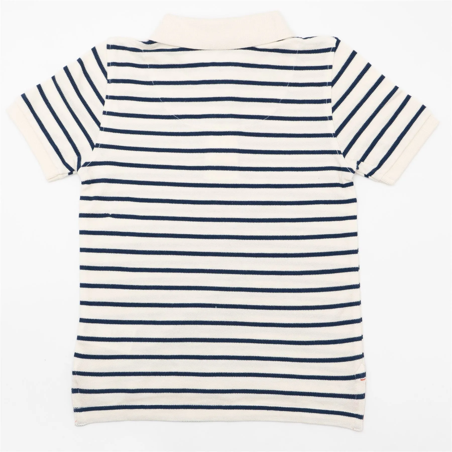 Mini Boden Boys Ivory Stripes Polo Shirts