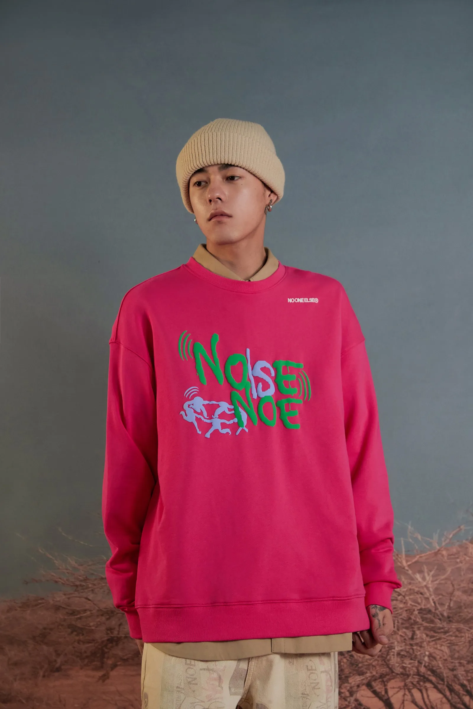 Noe Vibrant Loose Fit Sweatshirt