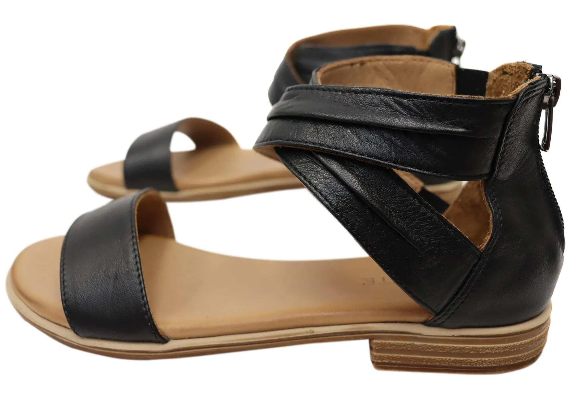 Orizonte Edithvale Womens Comfortable European Leather Sandals