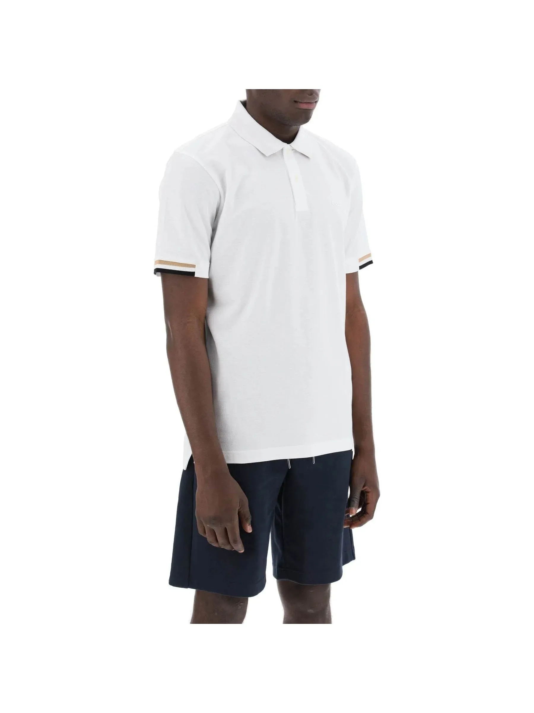 Parlay Striped Trim Polo Shirt