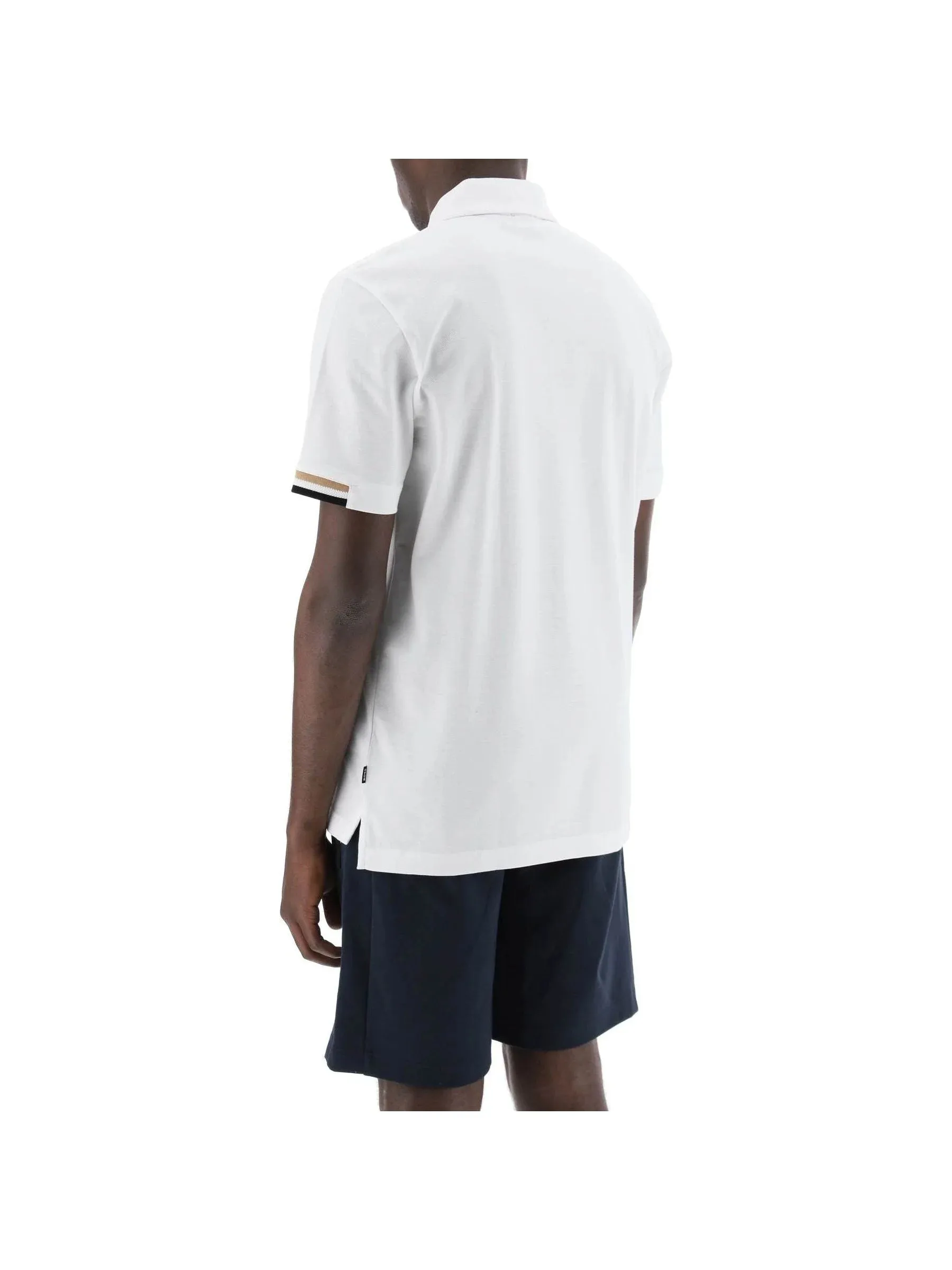 Parlay Striped Trim Polo Shirt