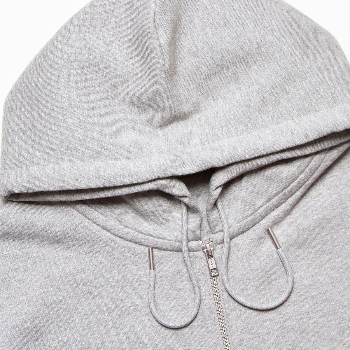 Peoples Techno Crest - Zipped Hood - Grey