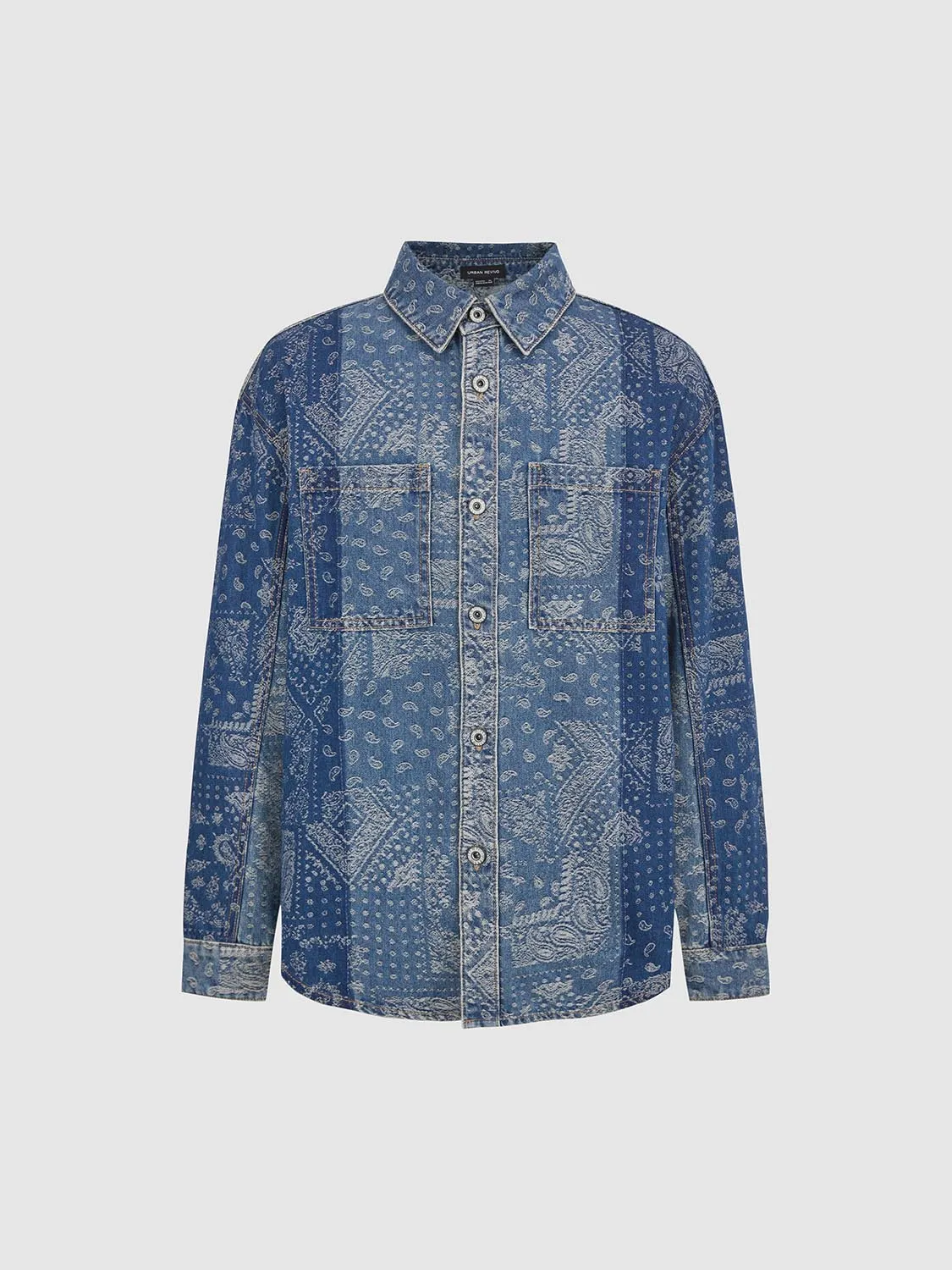 Printed Denim Shirts