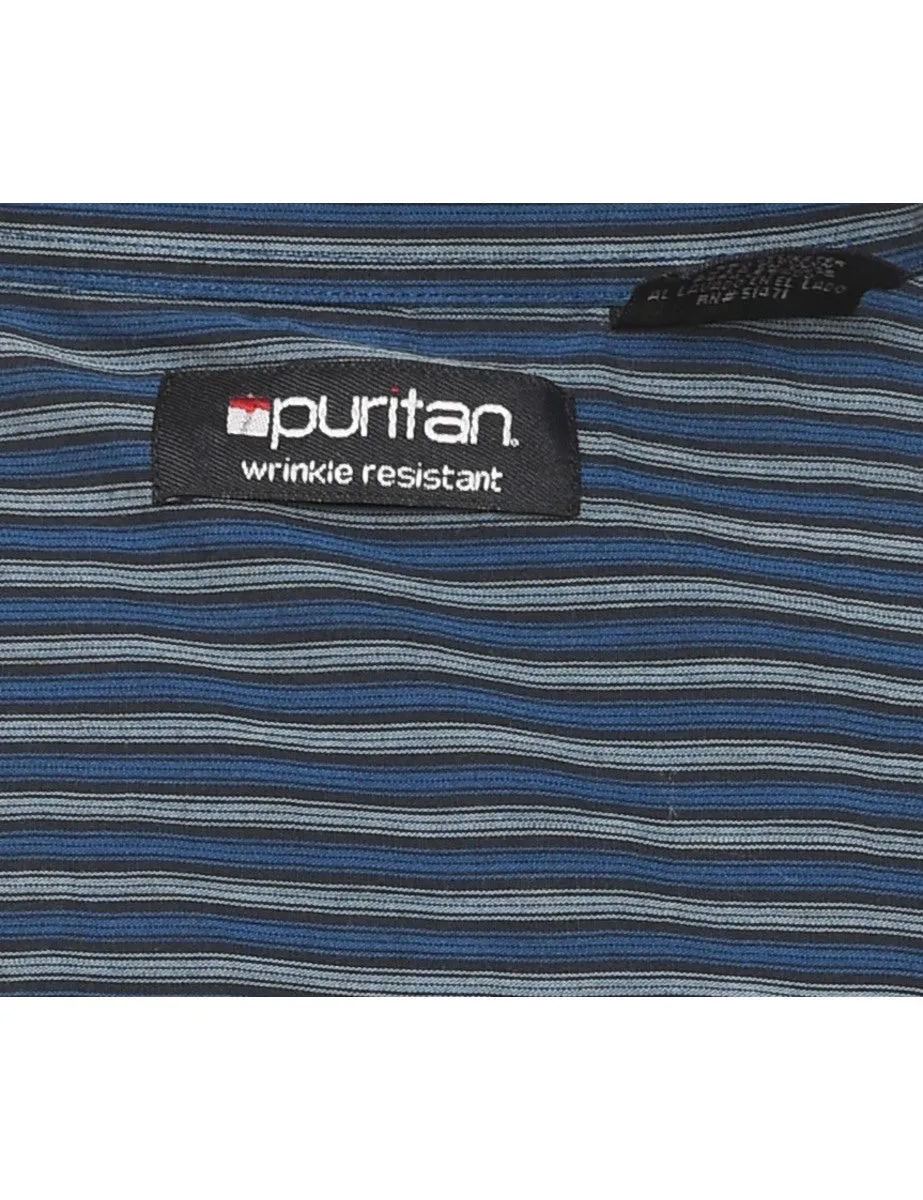 Puritan Striped Shirt - L