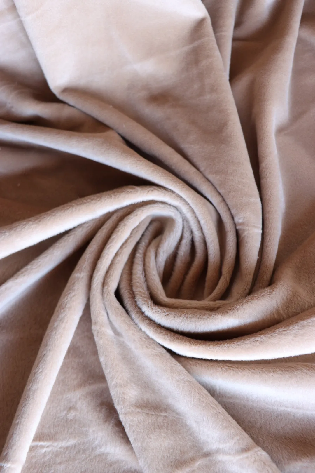 Sand Stretch Velour