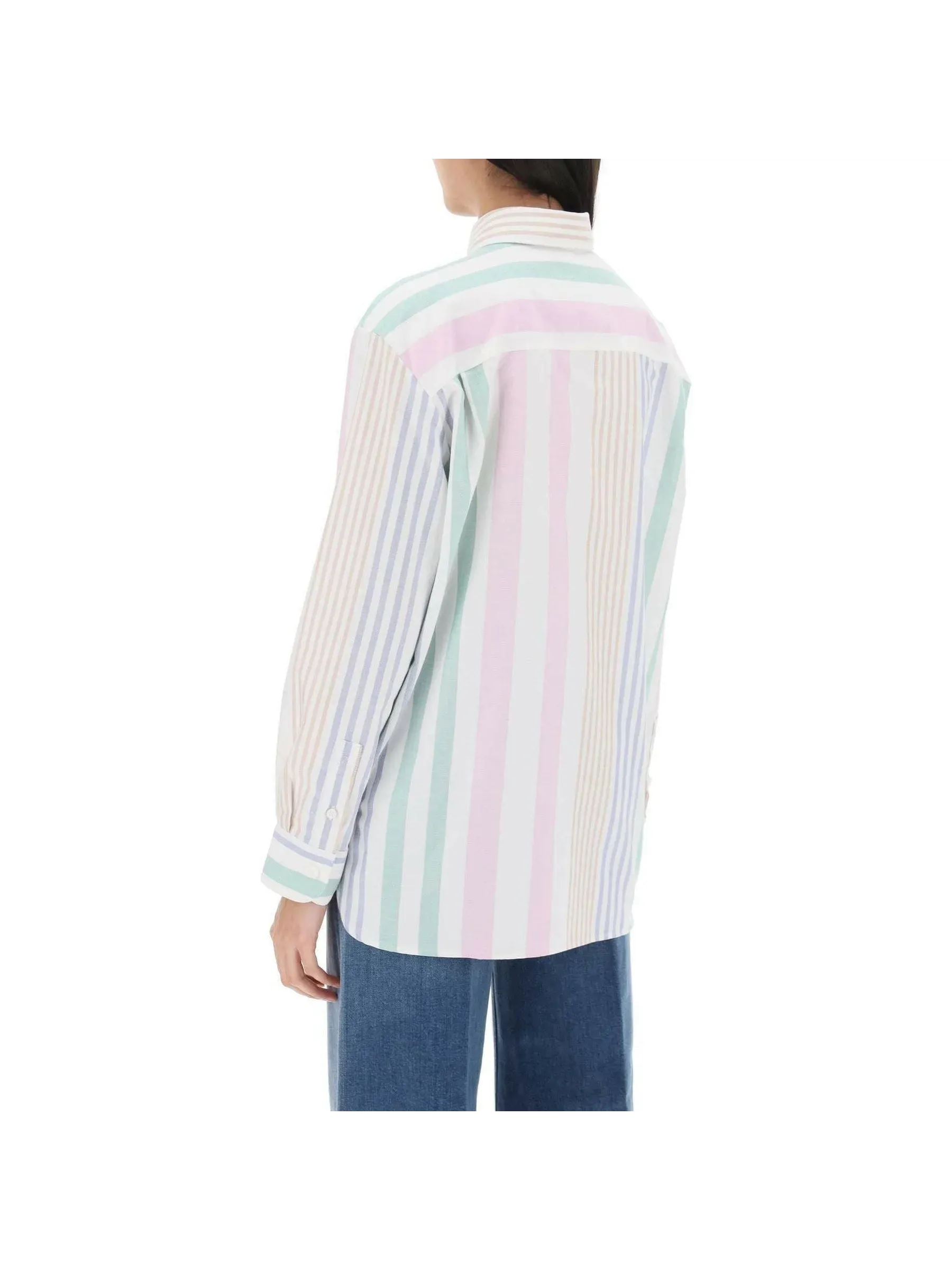 Sela Striped Cotton Shirt