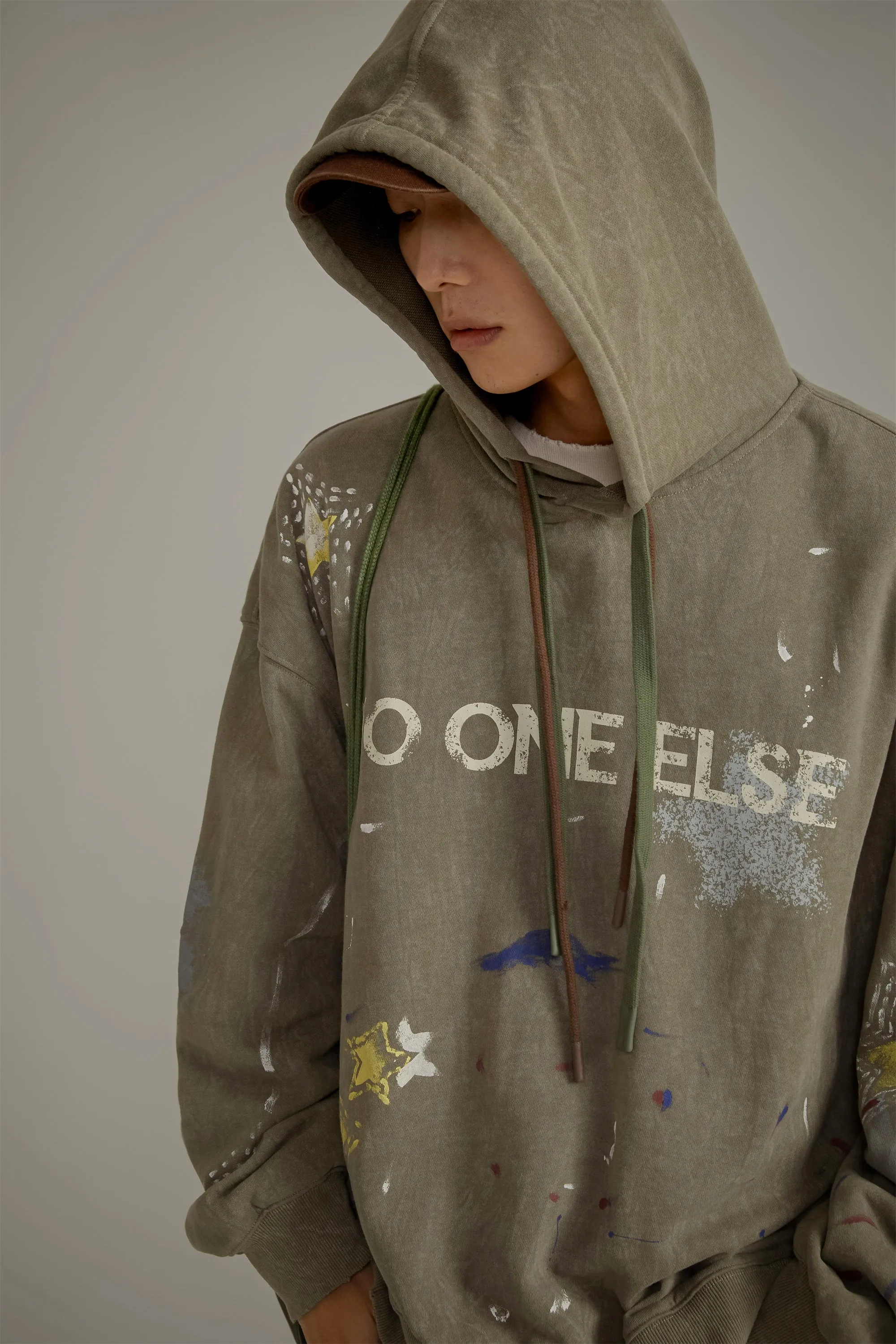 Star Loose Fit Hoodie