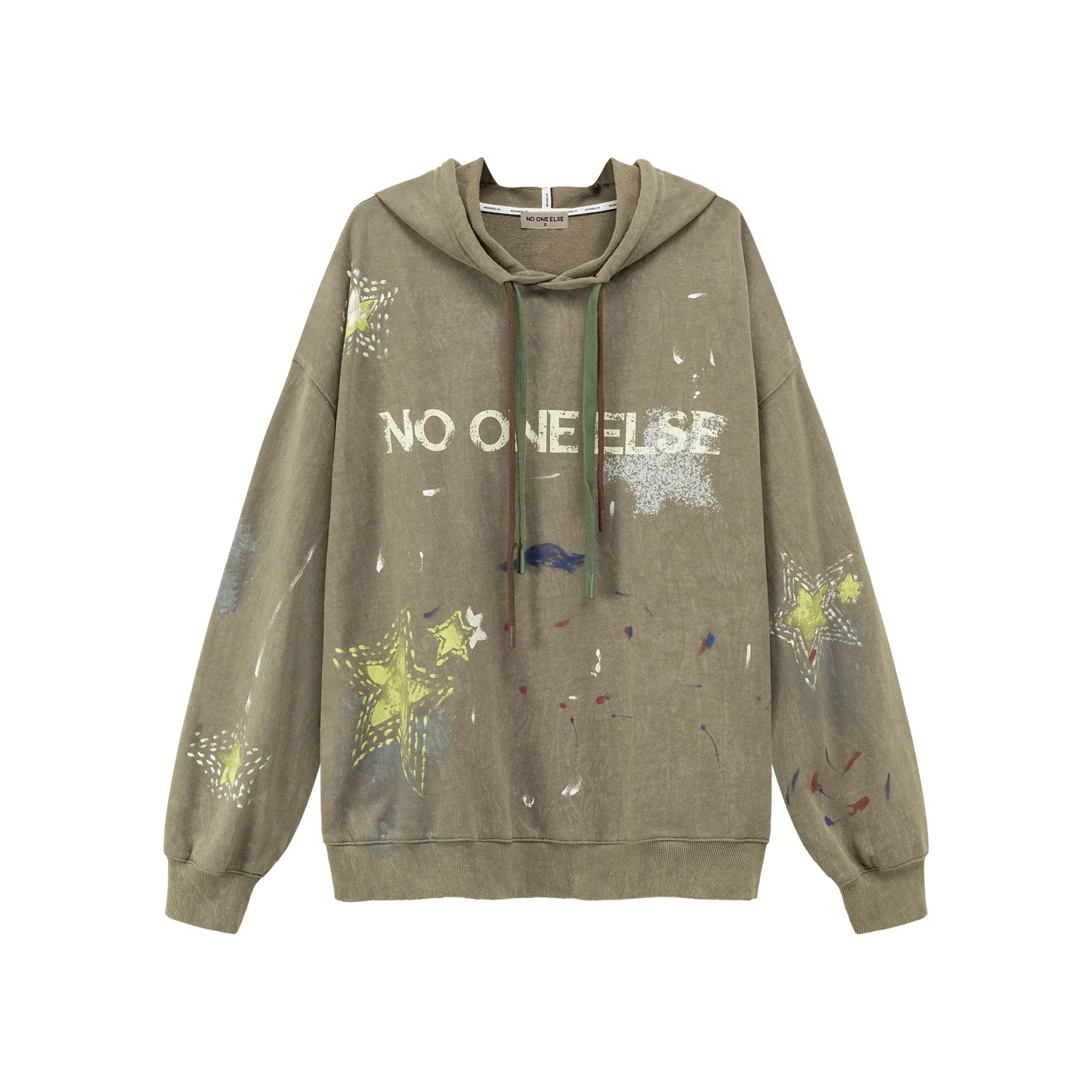 Star Loose Fit Hoodie