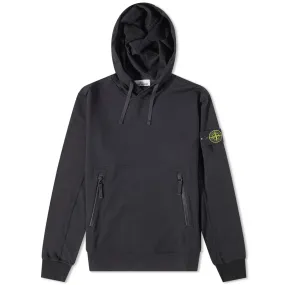 Stone Island Zip Pocket Detail Hoodie