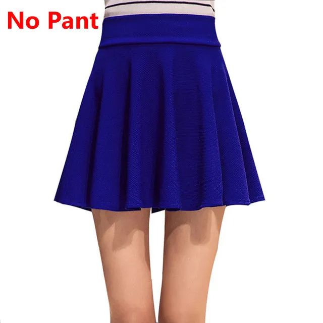 VenusFox Plus Size High Waist Short Mini Skirt Pants