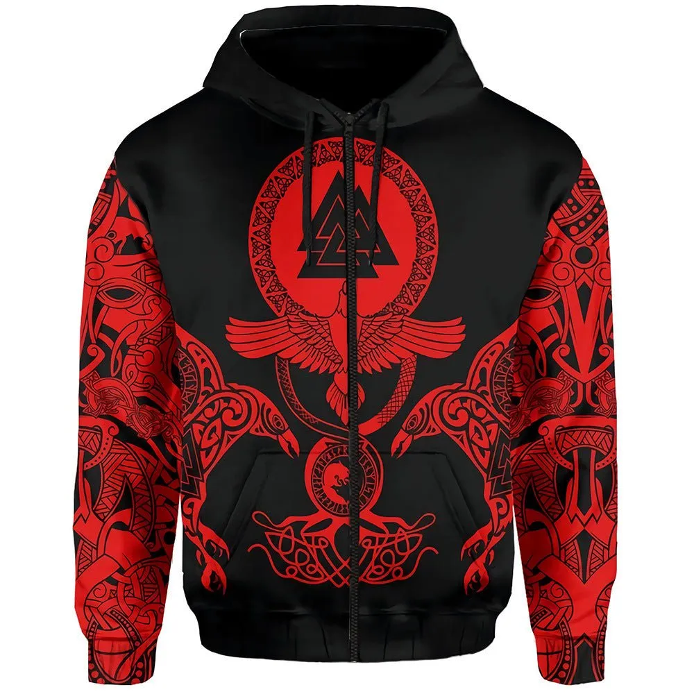 Viking Warrior Printed Hoodies Sweatshirts