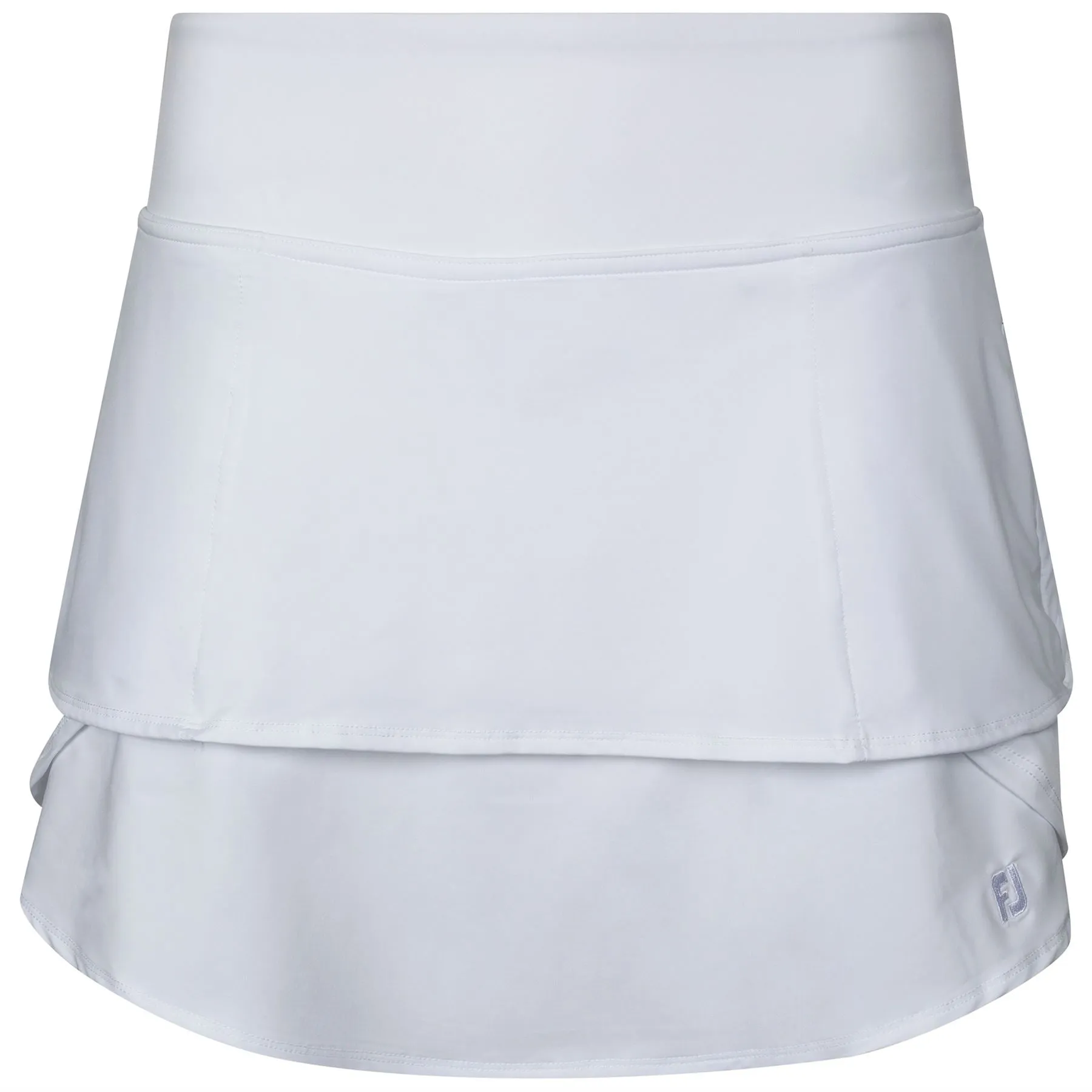 Womens Layered Skort White - AW24